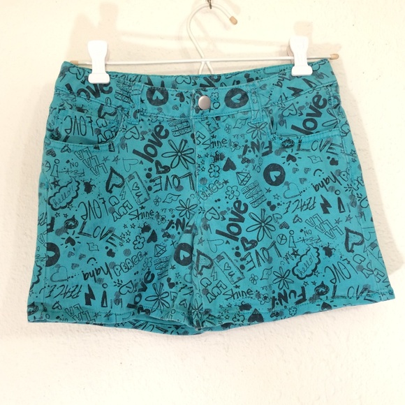 total girl Other - 14 girls TOTAL GIRL graphic Shorts (077)